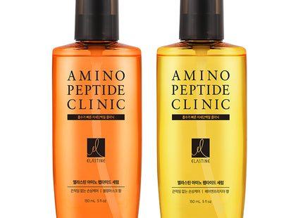 ELASTINE  Amino Peptide Hair Serum Blanc Musk 150ml + Pear & Freesia 150ml, 1 Set