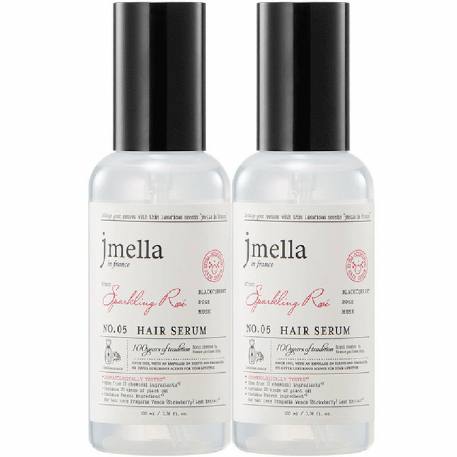 JAYMELLA Jaymella In France Sparkling Rosé Hair Serum 100ml, 2 Count