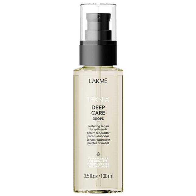 LACOME TECHNIA Deep Care Drops Intense Repair Hair Oil Essence, 100ml, 1 count