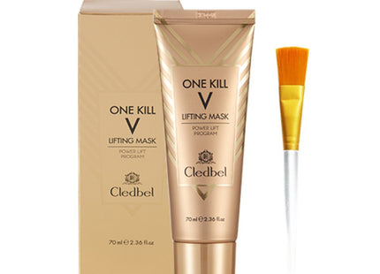 CLÉDEBEAU  One Kill V Lifting Mask 70ml + Exclusive Pack Brush Set, 1 Unit