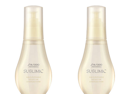 SHISEIDO Shiseido Aquaint Intensive Velvet Hair Oil JHK_673 100ml 2pcs