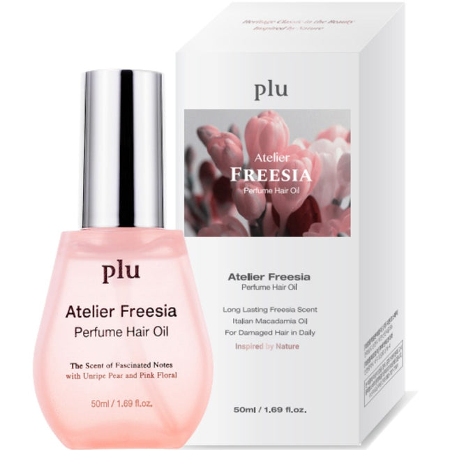 FLU  Atelier Freesia Perfumed Hair Oil, 50ml, 1 count