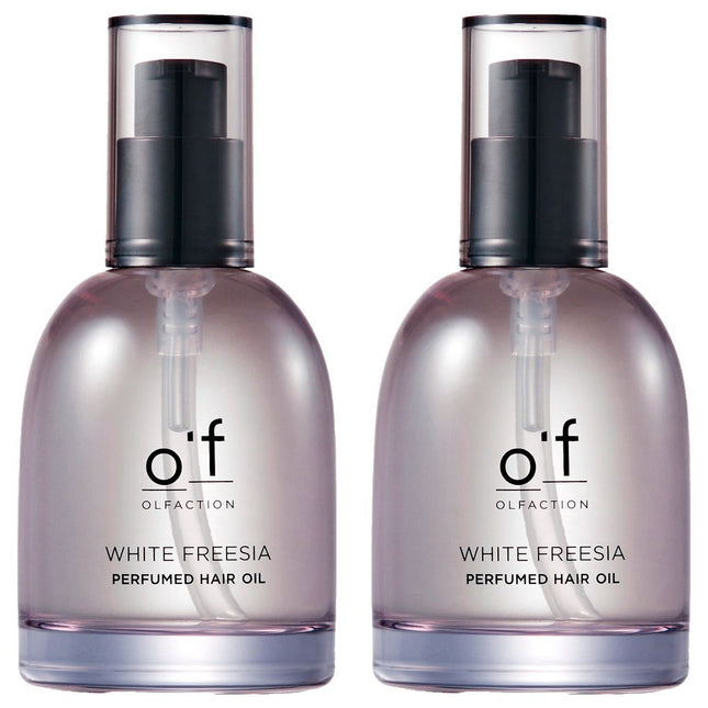 OLFACTIVE PERFUME  Hair Oil White Freesia, 70ml, 2 Count