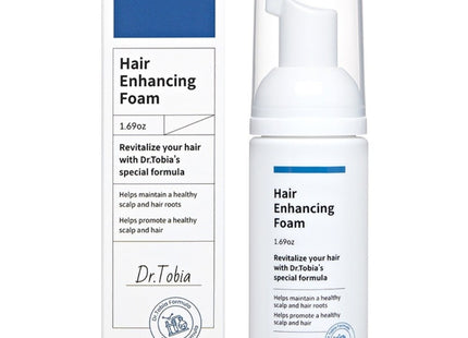 DR. TOBIA  Caffeine Hair Enhancing Foam Lash Revital Scalp Hair Tonic Ampoule Nourishment, 50ml, 1 Count
