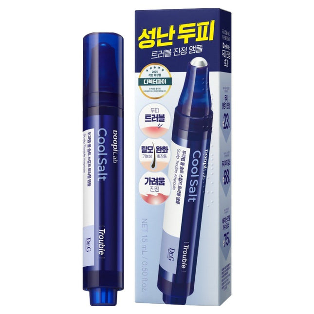 DR.G  Dermal Lab Cool Salt Scalp Trouble Ampoule 15ml 1ea