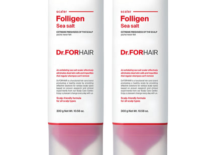 DR.FORHAIR DrForhair Foligen Sea Salt Scaler 300g, 2 Pack