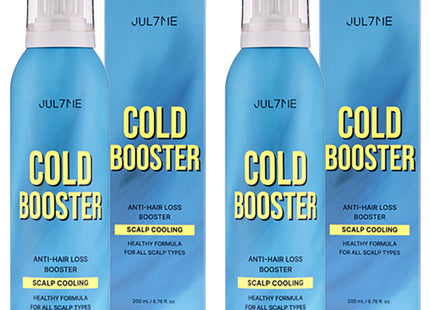 JULYME  Cold Booster Sparkling Scalp Essence, 200ml, 2 Count