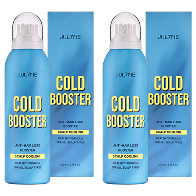 JULYME  Cold Booster Sparkling Scalp Essence, 200ml, 2 Count
