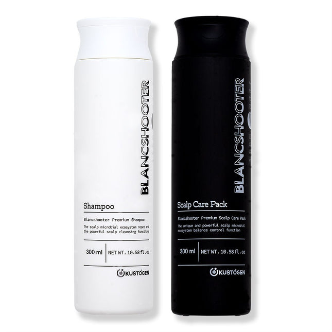 BLANCREME  Hair Loss Relief Shampoo & Scalp Pack Set
