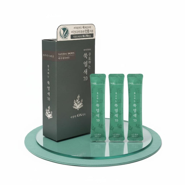 VENEZIME Water Permeated Mugwort Dye 70 Natural Brown