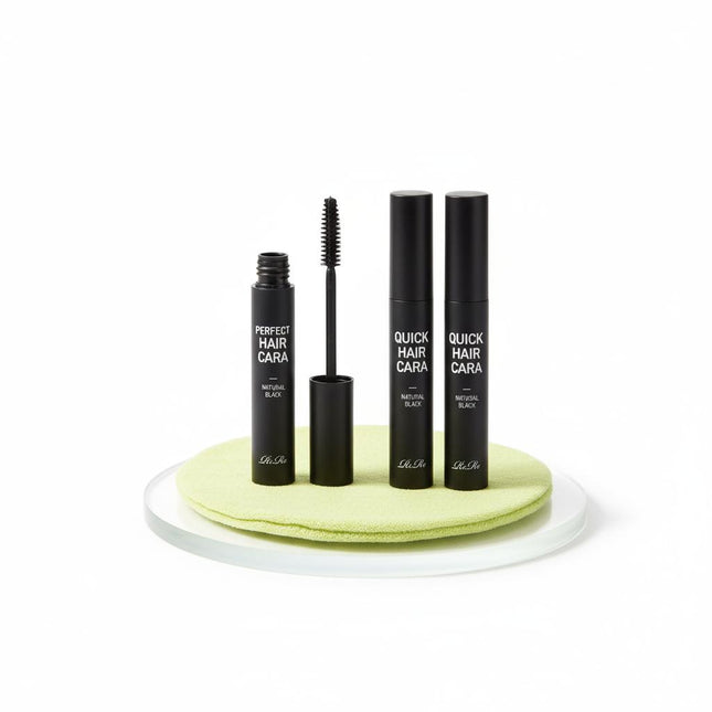 RIRE Rire Quick Hair Color Natural Black 2-Pack Set 5-Second Grays Coverage Tint