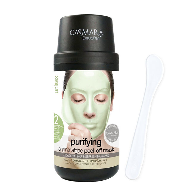 CASMARA  Purifying Original Algae Peel-Off Mask + Spatula Set, 1 Set