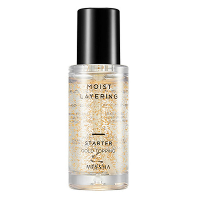 MISSHA  MOIST LAYERING STARTER MAKEUP BASE 30ML, GOLD TOPPING, 1PC