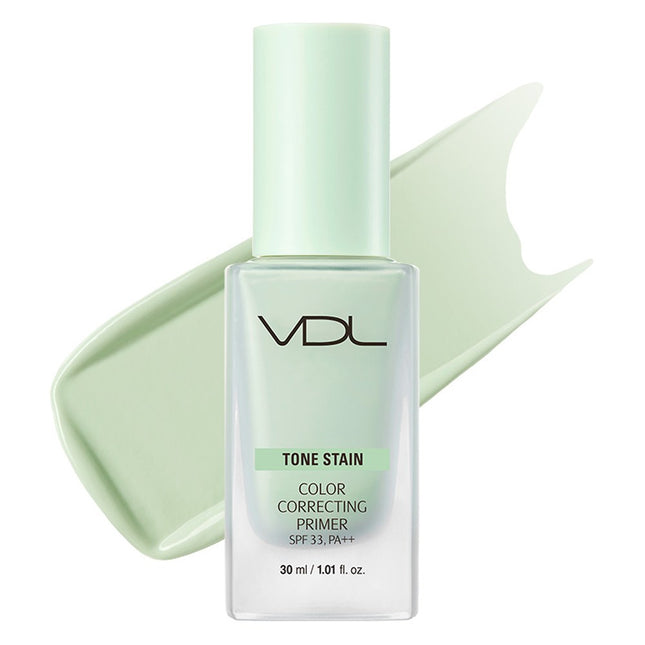 VDL  Tone Stain Color Correcting Primer 30ml, 01 Mint, 1 pc