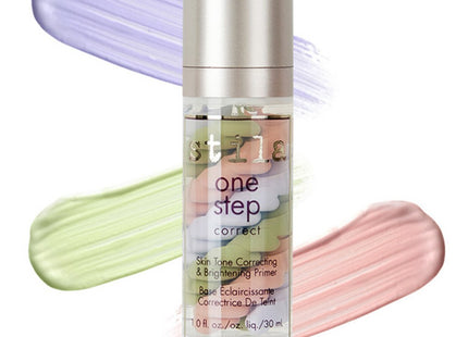 STILA Stila One Step Correct Makeup Base 30ml, Peach + Green + Lavender, 1 count