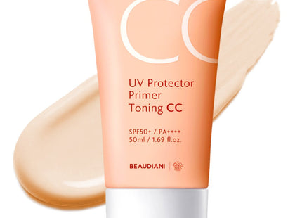 VIEWDIANI  UV Protector Primer Toning CC Cream SPF50+ PA++++, 50ml, 1 Count