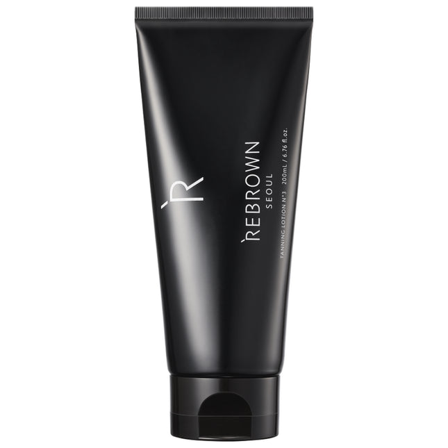 REBRON  No.3 Dark Brown Tanning Lotion 80x Ultra Concentrated DHA, 200ml, 1 Count