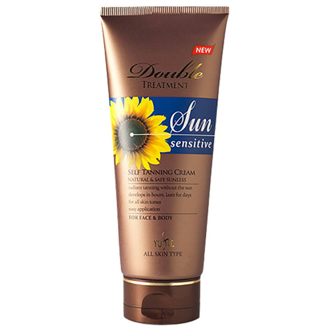 U FIT  Double Treatment Self Tanning Cream, 200g, 1 count