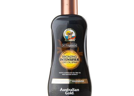 AUSTRALIAN GOLD Intensifier Dry Tanning Oil Spray, 237ml, 1 Pack
