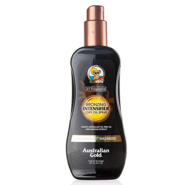 AUSTRALIAN GOLD Intensifier Dry Tanning Oil Spray, 237ml, 1 Pack