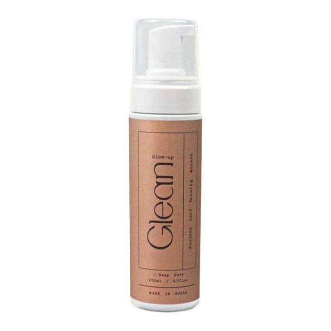 GROUNDED  Glow Up Sunless Self Tanning Mousse Deep Dark, 200ml, 1 Count
