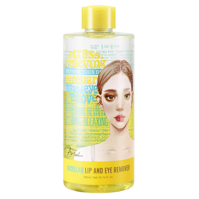 ARIEL  Relieving Micellar Lip & Eye Remover, 300ml, 1 Count