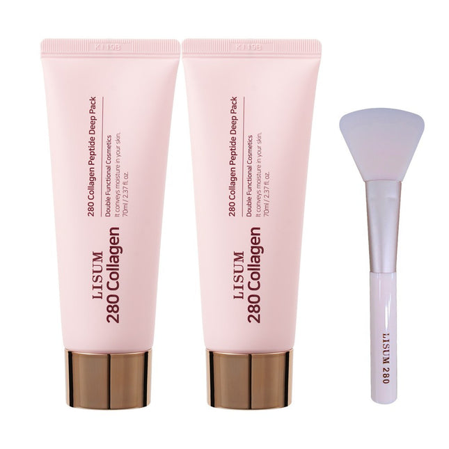 RESOME  280 Collagen Peptide Deep Pack, 70ml 2ea + Spatula 1ea