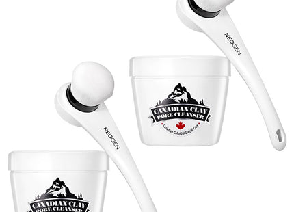 NEOGEN Neogen Canadian Clay Glacial Clay Pore Pack Cleanser 120g + Brush Special Set, 2 Count