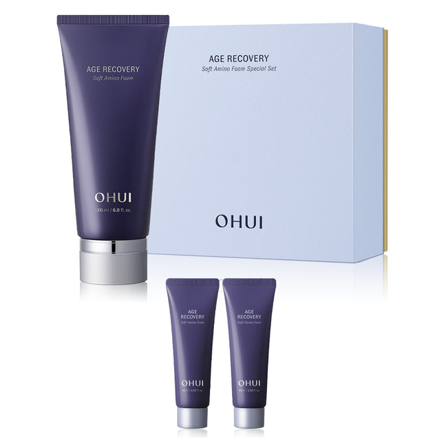 OHUI  AGE RECOVERY SOFT AMINO FOAM SPECIAL SET