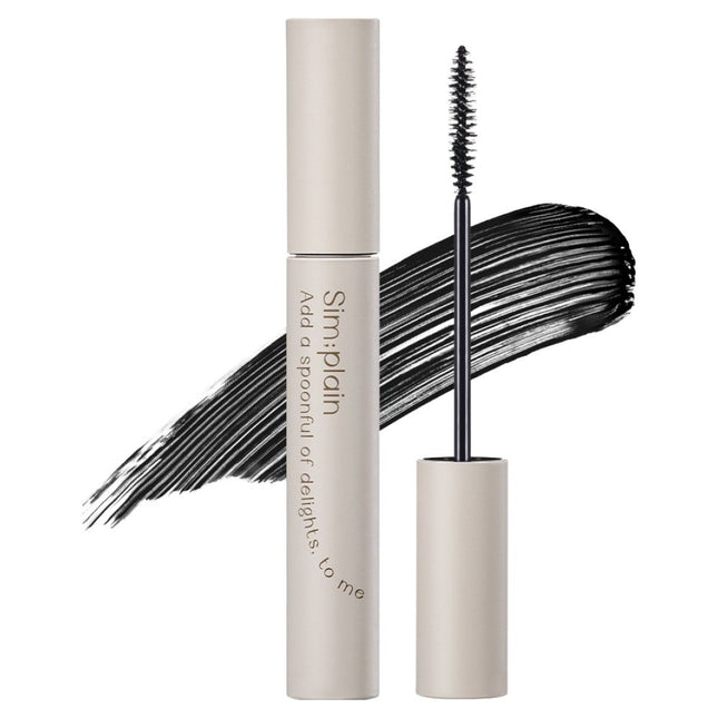 SIMPLAINE  Slim Mascara, 01 Black, 1 Count