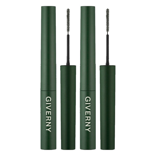 GIVERNY  Close Fit Sensitive Mascara 3.5g, 04 Khaki Brown, 2 Count