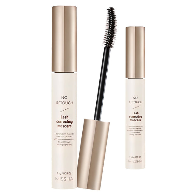 MISSHA  No Retouch Correction Mascara 9.5g, 2 Count