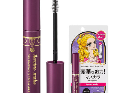 HEROINE MAKE  Volume & Curl Mascara EX 6g, 1 piece, Deep Black