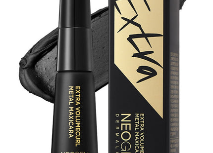 NEOGEN  EXTRA VOLUME CURL METAL MASCARA REFILL 4ml BLACK 1 count