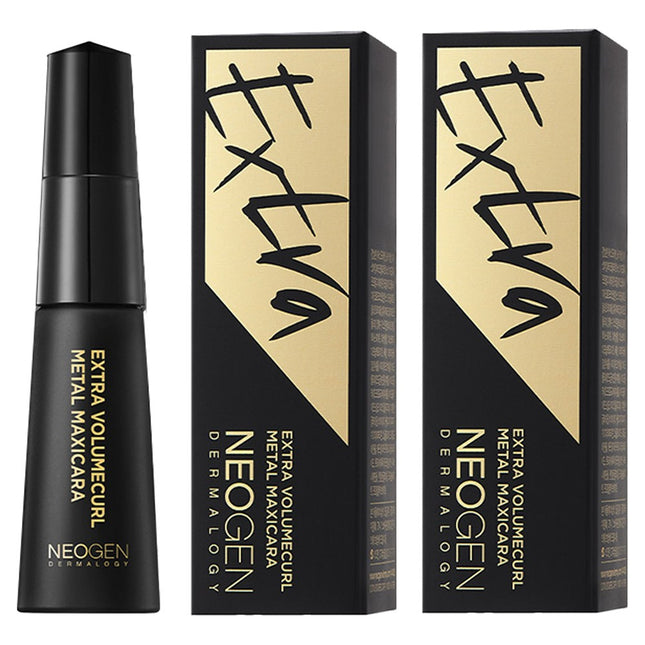 NEOGEN  EXTRA VOLUME CURL METAL MASCARA REFILL 4ML BLACK SET OF 2