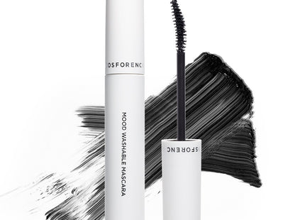 FORENCOS  Mood Washable Mascara Long & Curl 8g, 01 Deep Black, 1 Count