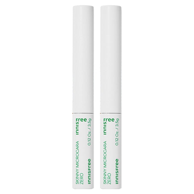 INNISFREE  Skinny Fit Mascara Zero 3.5g, No. 2 Brown, 2 Count
