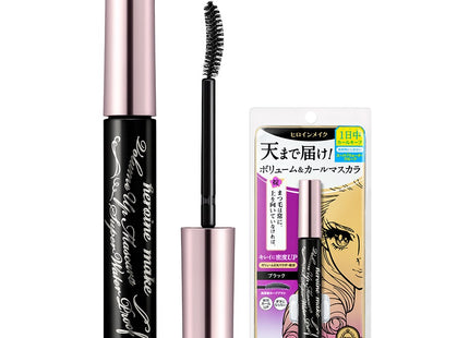 HEROINE MAKE  Volume Up Mascara Super Waterproof 6g, 01 Deep Black, 1pc