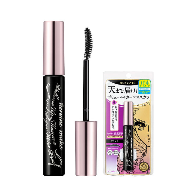 HEROINE MAKE  Volume Up Mascara Super Waterproof 6g, 01 Deep Black, 1pc
