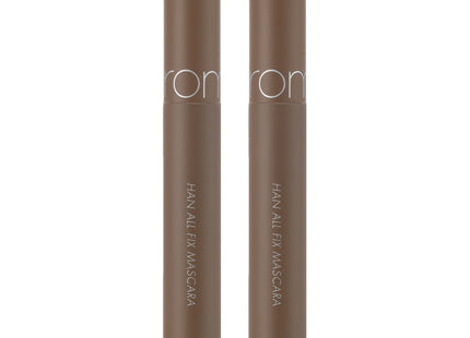 ROM&ND  Han All Fix Mascara 7g, Long Hazel, 2 Count