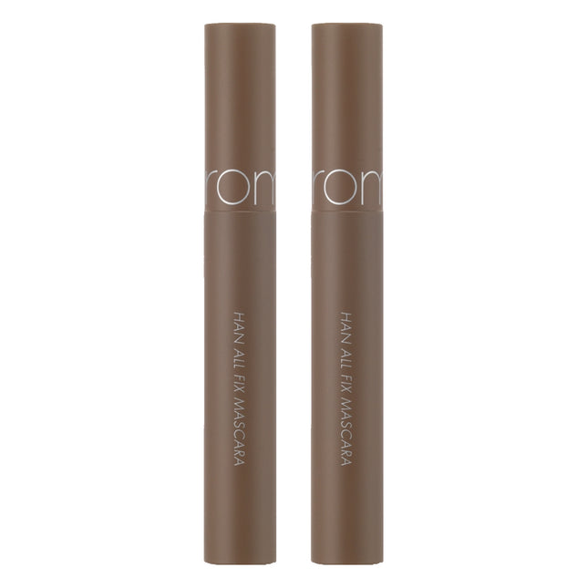ROM&ND  Han All Fix Mascara 7g, Long Hazel, 2 Count