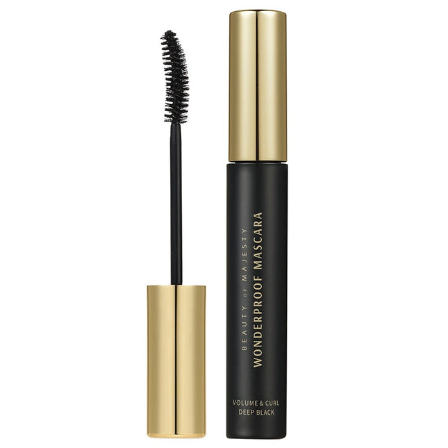B.O.M  Wonderproof Mascara Volume & Curl 01 Deep Black 1ea