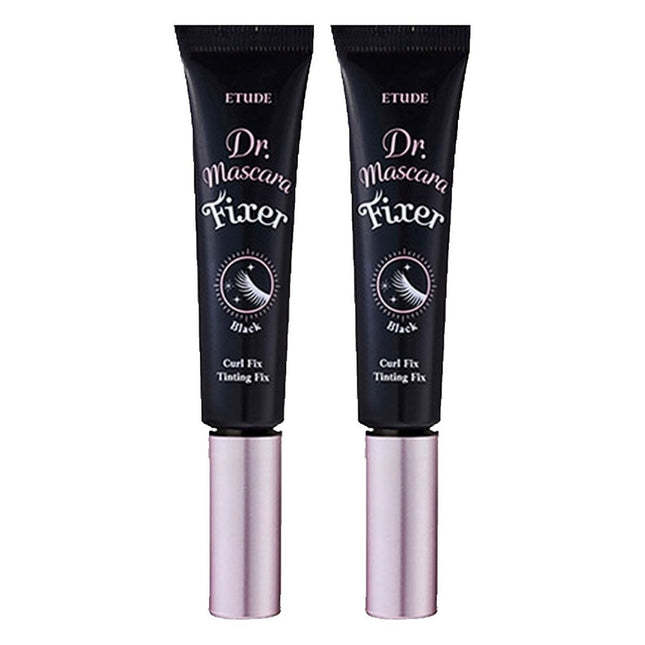 ETUDE  Dr. Mascara Fixer 6g, No. 2 Black, 2pcs