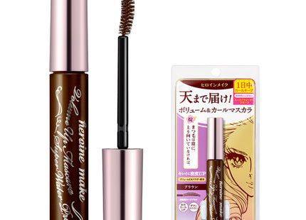 HEROINE MAKE  Volume Up Mascara Super Waterproof, 02 Brown, 1 piece