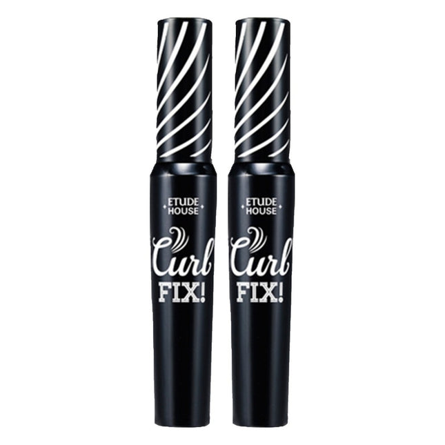 ETUDE HOUSE Etude House Lash Perm Curl Fix Mascara 8g, Black, 2 Count