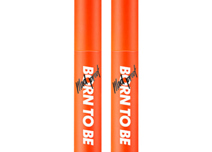 A'PIEU  Born to be Madproof Long & Curl Mascara Lv2 More Than Ten Milliliters 8g, 01 Deep Black, Set of 2