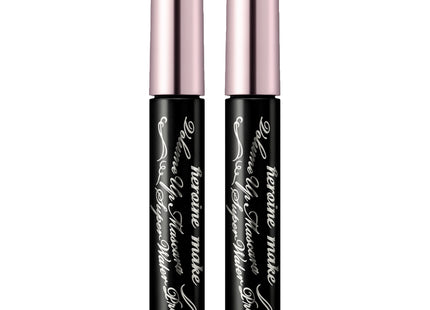 HEROINE MAKE  Volume Up Mascara Super Waterproof 6g, 01 Deep Black, 2 Count