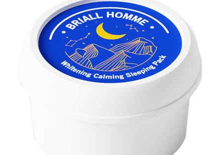 BRIOGEO  Homme Whitening Sleeping Pack, 120ml, 1 Count