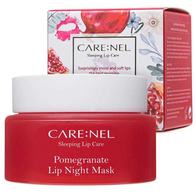CARELENE Pomegranate Lip Night Mask, 1 Count, 1 Pack