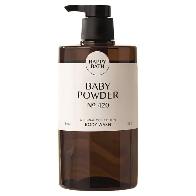 HAPPYBATH  Original Collection Body Wash Baby Powder Scent, 910g, 1 Count